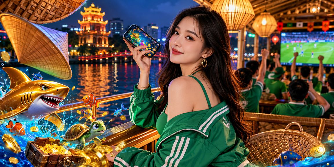 Người dùng tại Hà Nội xem trải nghiệm mobile casino với nón lá